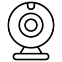 electronics,technology,computer,round webcam,web cam,cam,videocam